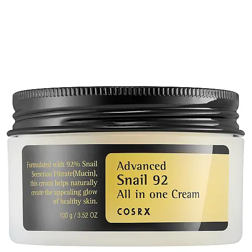 Cosrx - Advanced Snail 92 All in One Cream - Επανορθωτική και ενυδατική κρέμα με σαλιγκάρι 100g