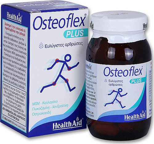 Health Aid Osteoflex Plus Συμπλήρωμα για την Υγεία των Αρθρώσεων 60 ταμπλέτες