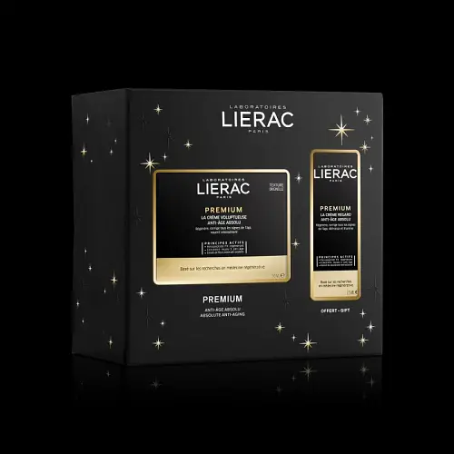 Lierac Set Premium La Creme Voluptueuse 50ml + Δώρο Premium La Creme Regard Anti Age Absolu 15ml