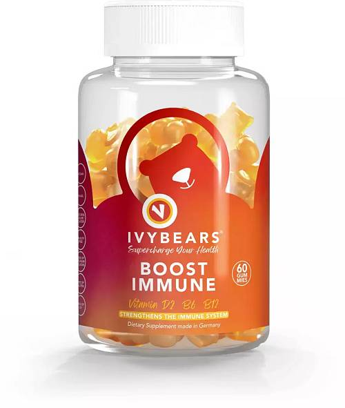 IvyBears Boost Immune Συμπλήρωμα για την Ενίσχυση του Ανοσοποιητικού 60 ζελεδάκια