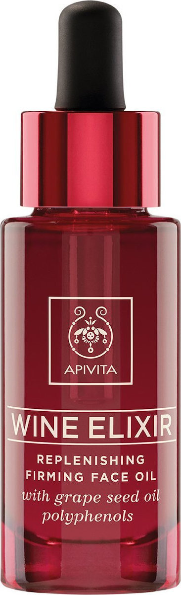 Apivita Wine Elixir Λάδι Προσώπου για Αναδόμηση & Σύσφιξη, 30ml
