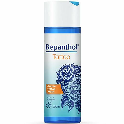 Bepanthol Gentle Tattoo Wash Απαλό Καθαριστικό για Δέρμα με Τατουάζ, 200ml
