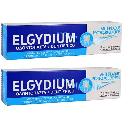 Elgydium Πακέτο Προσφοράς Antiplaque Jumbo Οδοντόκρεμα Κατά της Οδοντικής Πλάκας (-50% Έκπτωση στο 2ο Προϊόν), 2 x 100 ml