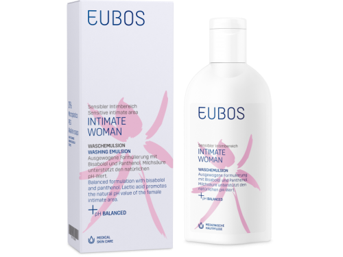 Eubos Feminin Washing Emulsion, Υγρό καθαρισμού για την ευαίσθητη περιοχή 200ml