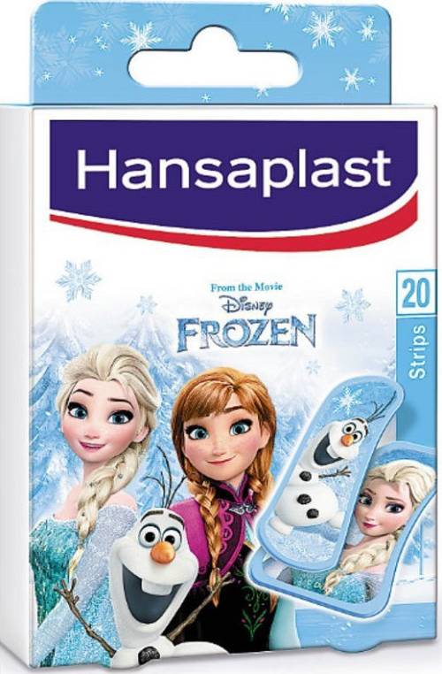 Hansaplast Frozen Αυτοκόλλητα Παιδικά Επιθέματα, 20τεμ