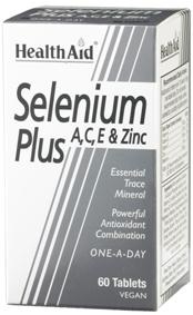Health Aid HealthAid Selenium Plus (Vitamins A, C, E & Zinc) tab