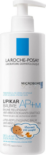La Roche Posay Lipikar baume AP+ M Μαλακτικό Βάλσαμο Σώματος Αναπλήρωσης Λιπιδίων, Κατά των Ερεθισμών & του Κνησμού, 400ml