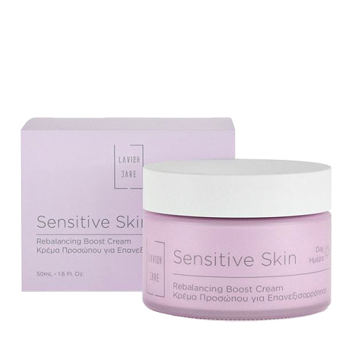 Lavish Care Sensitive Skin Rebalancing Boost Cream Day Κρέμα Ημέρας Προσώπου για Επανεξισορρόπηση 50ml