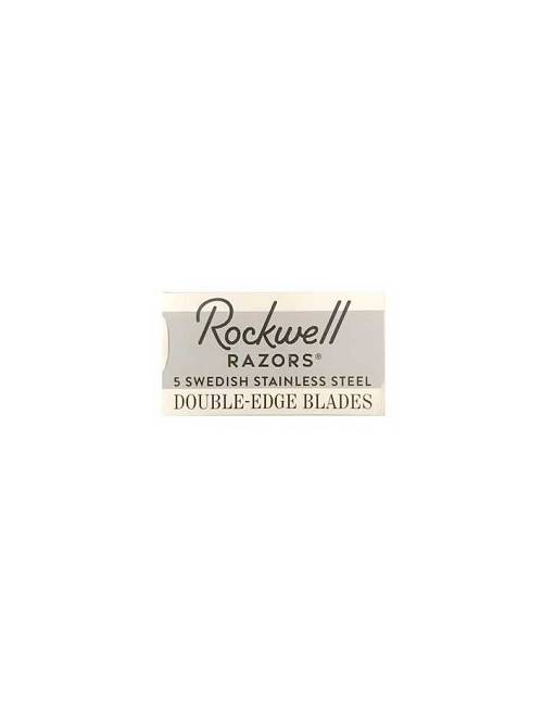 Rockwell Razors – 5pcs pack of double edge razor blades (ξυραφάκια από σουηδικό ατσάλι) 5 τμχ