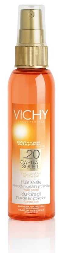 Vichy Capital soleil Body Oil SPF20 125ml.