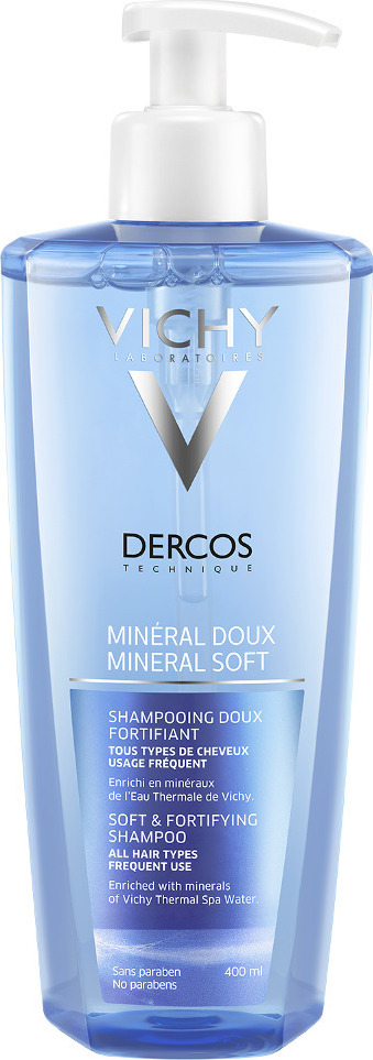 Vichy Dercos-Mineral Soft Shampoo 400ml