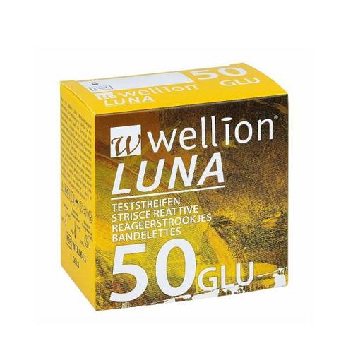 Wellion Luna Ταινίες Μέτρησης Σακχάρου 50 τεμ