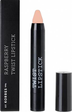 Korres Raspberry Twist Lipstick Κραγιόν Σε Μορφή Μολυβιού Innocence 2.5 Gr