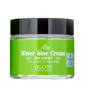 Jigott Aloe Water Blue Cream - Καταπραϋντική κρέμα με εκχύλισμα αλόης - 70ml