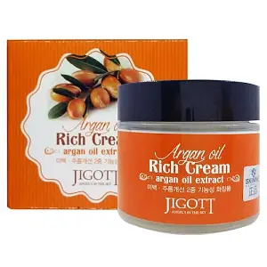 Jigott Argan Oil Rich Cream - Κρέμα προσώπου με λάδι αργκάν - 70ml