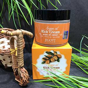 Jigott Argan Oil Rich Cream - Κρέμα προσώπου με λάδι αργκάν - 70ml