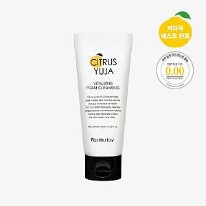 Farmstay Citrus Yuja Vitalizing Foam Cleansing - 100 ml