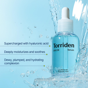 Torriden - Dive-In - Low Molecule Hyaluronic Acid Serum - Ενυδατικός Ορός με Υαλουρονικό Οξύ χαμηλών Μορίων και Κεραμίδια - 50ml