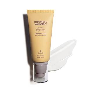 Haruharu wonder Μη Λιπαρό Ενυδατικό Αντηλιακό Black Rice Moisture Airyfit Daily Sunscreen Unscented -50ml