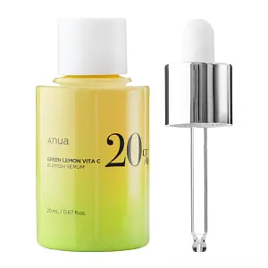 Anua - Green Lemon Vita C Blemish Serum - Brightening Face Serum - 20ml