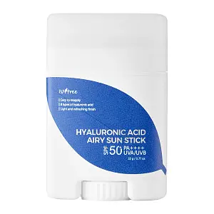 Isntree - Hyaluronic Acid Airy Sun Stick SPF 50+ PA ++++ - Sunscreen Stick - Αντηλιακό Stick Προσώπου SPF50 - 22g