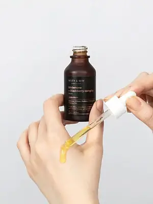 Mary&May - Idebenone and Blackberry Complex Serum - Anti-Aging Serum with Idebenone - 30ml