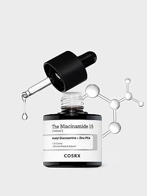 COSRX The Niacinamide 15 Serum – Ορός με νιασιναμίδη για καταπολέμηση της ακμής - 20 ml