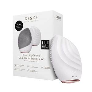 Geske Sonic Facial Brush 5 in 1 Starlight Βαθύ καθαρισμό, σύσφιξη του δέρματος και χαλαρωτικό μασάζ αντιγήρανσης όλα σε μια συσκευή - 1 Τεμάχιο