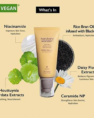 Haruharu Wonder Black Rice Pure Mineral Relief Daily Sunscreen - 50ml