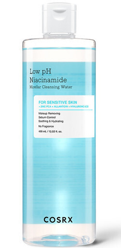 Cosrx Low Ph Niacinamide Micellar Cleansing Water  – Νερό καθαρισμού με χαμηλό pH για ευαίσθητες επιδερμίδες - 400ml