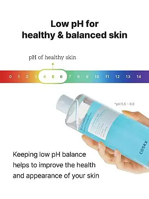 Cosrx Low Ph Niacinamide Micellar Cleansing Water  – Νερό καθαρισμού με χαμηλό pH για ευαίσθητες επιδερμίδες - 400ml