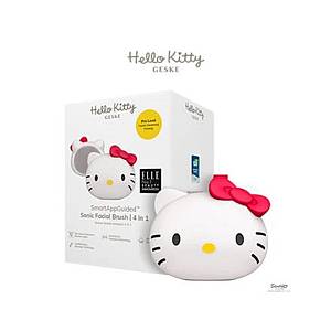Geske Hello Kitty Sonic Facial Brush 4 in 1 Καθαρισμός με υπερήχους και μασάζ προσώπου - 1 Τεμάχιο