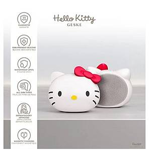 Geske Hello Kitty Sonic Facial Brush 4 in 1 Καθαρισμός με υπερήχους και μασάζ προσώπου - 1 Τεμάχιο