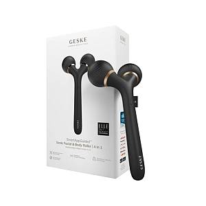 Geske Sonic Facial & Body Roller | 4 in 1 Grey Συσκευή διόρθωσης περιγράμματος προσώπου και σύσφιξης για πρόσωπο και σώμα - 1 τεμάχιο