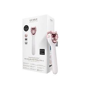 Geske Microneedle Face Roller 9in1 Starlight - Συσκευή Προσώπου με Εξαρτήματα Μεσοθεραπείας Ψύξης & Ροζ Χαλαζία - 1 Τεμάχιο