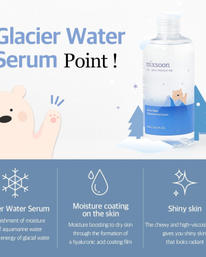 Mixsoon Glacier Water Hyaluronic Acid Serum - 300ml
