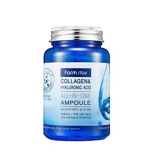 Farm Stay Collagen & Hyaluronic Acid Serum Προσώπου με Κολλαγόνο 250ml