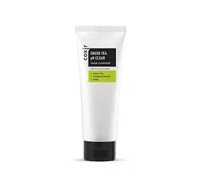 COXIR - Anti-aging facial care set Intensive EGF Peptide Gift Set 3 pcs : 1x 150ml Green Tea pH Clear Cleanser - 1x 50ml Intensive EGF Peptide Serum - 1x 50ml Intensive EGF Peptide Cream