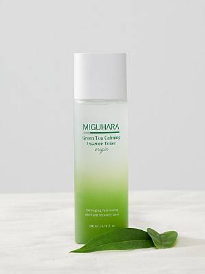 Miguhara Green Tea Calming Essence Toner Origin – Ενυδατική καταπραϋντική τονωτική λοσιόν - 200ml