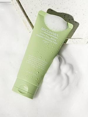 Miguhara Green Tea Calming Essence Cleansing Foam Origin – Αφρός καθαρισμού με πράσινο τσάι - 120 ml