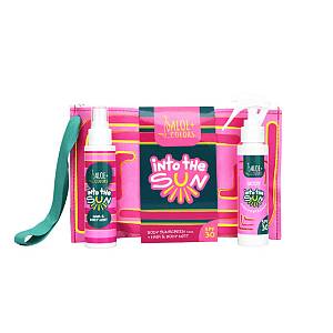 Aloe+ Colors Promo Into the Sun Body Sunscreen SPF30, 100ml & Hair & Body Mist, 100ml, 1set
