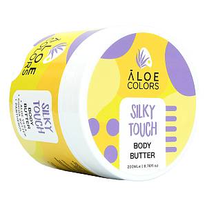 Aloe Colors Silky Touch Body Butter Ενυδατικό Βούτυρο Σώματος, 200ml