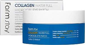 FarmStay Collagen Water Full Hydrogel Μάσκα Ματιών για Θρέψη - 60pcs