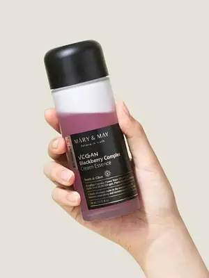 Mary & May Vegan Blackberry Complex Cream Essence – Διφασικό essence – κρέμα για βαθιά ενυδάτωση - 140ml
