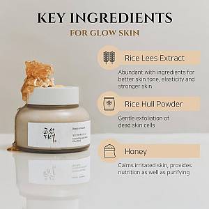 Beauty of Joseon Ground Rice And Honey Glow Μάσκα Προσώπου για Λάμψη - 150ml