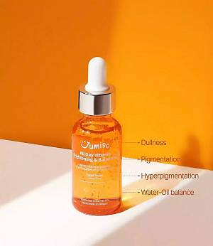 Jumiso All day Vitamin Brightening & Balancing Facial Serum – Λάμψη και εξισορρόπηση - 30ml