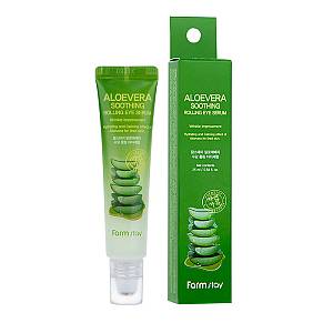 Farmstay Aloe Vera Soothing Rolling Eye Serum -  25ml