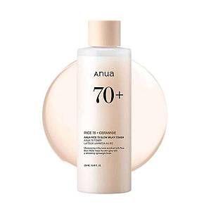 Anua Rice 70 Glow Milky Toner – Ενυδατική τονωτική λοσιόν με ρύζι - 250 ml