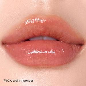 Peripera Ink Mood Glowy Tint - 02 Coral Influencer - 4 g