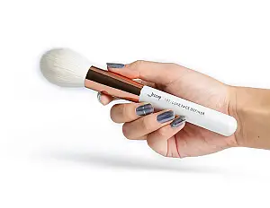 Jessup Set T222 Pearl White/Rose Gold Professional Makeup Brushes - 15Pcs